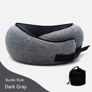 we travel easy - travel pillow store product. gray